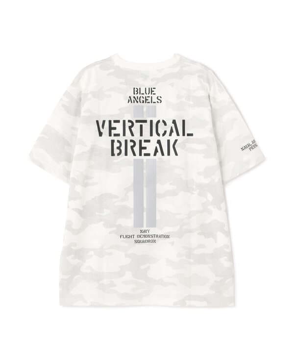 CAMO STENCIL T-SHIRT VERTICAL BREAK / カモ ステンシル Tシャツ バーティカル ブレイク / 