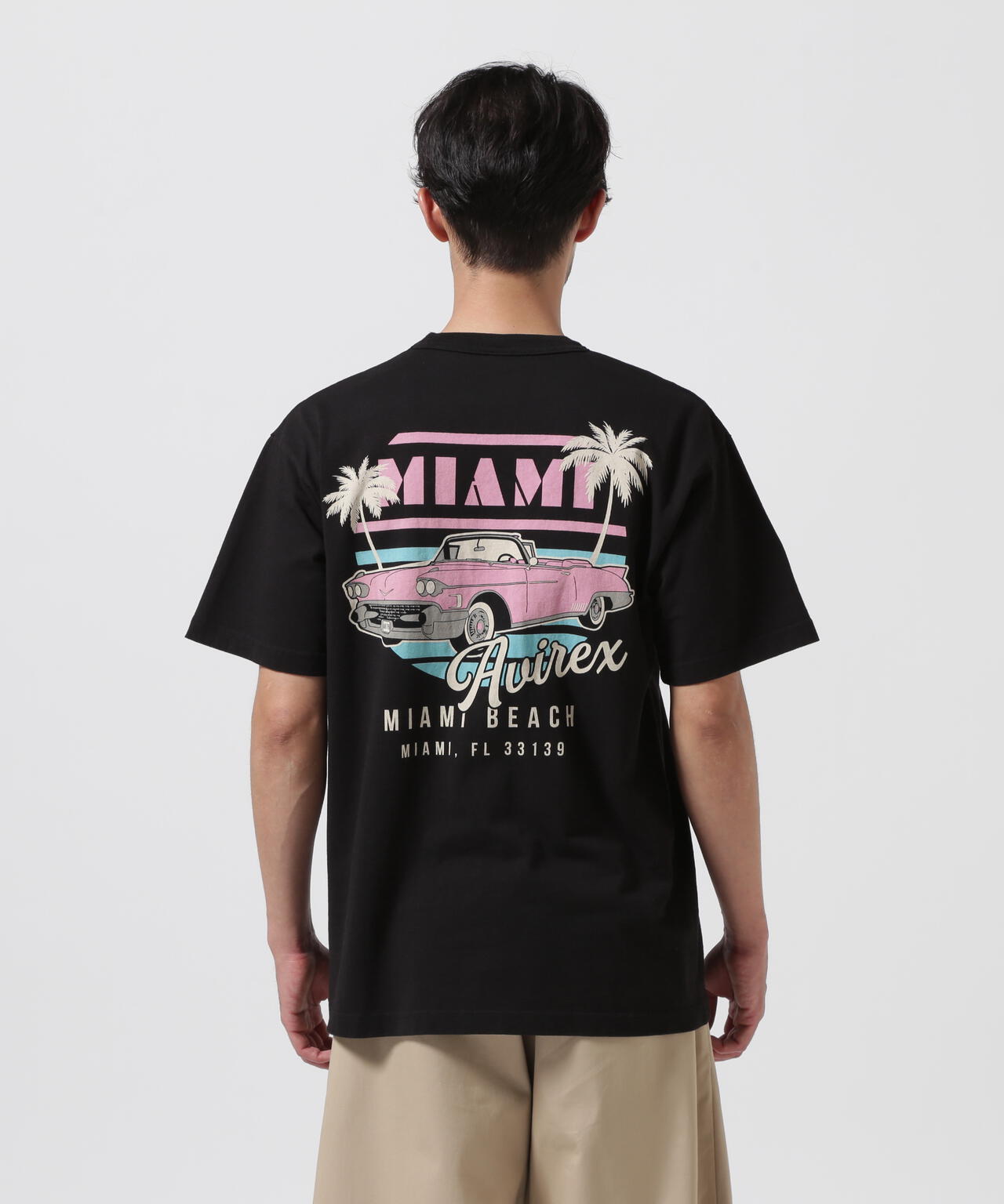 BIKINI COUNTY T-SHIRT MIAMI / ビキニ カウンティ Tシャツ マイアミ / AVIREX / アヴィレックス