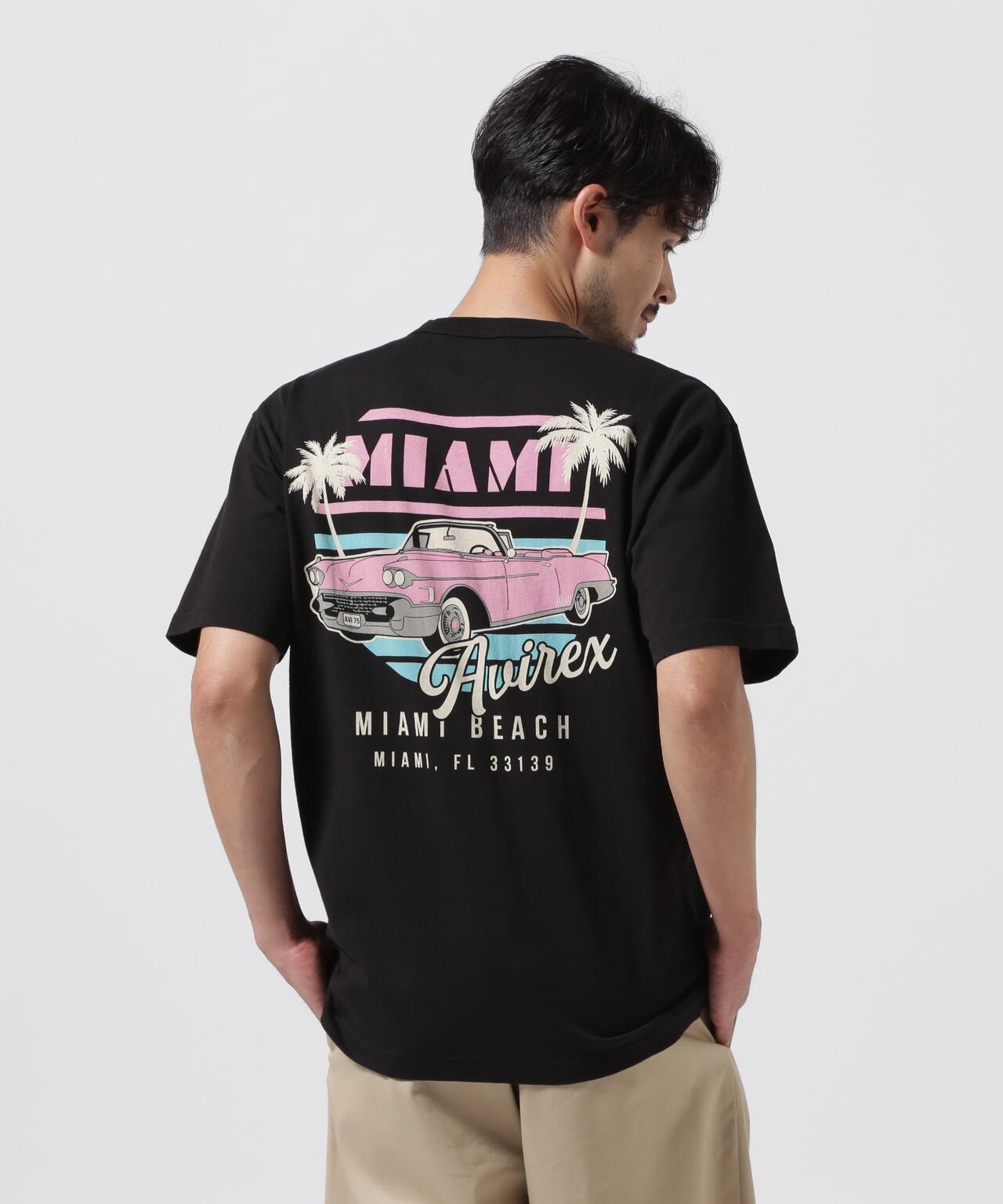 BIKINI COUNTY T-SHIRT MIAMI / ビキニ カウンティ Tシャツ マイアミ / AVIREX / アヴィレックス