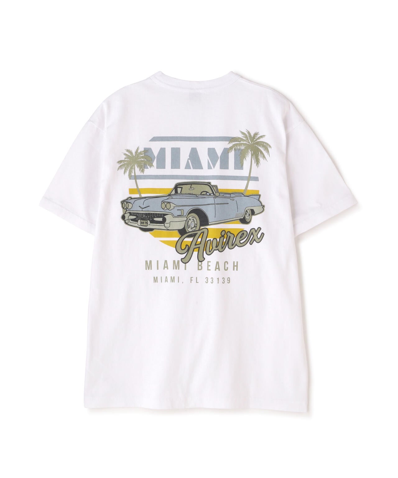 BIKINI COUNTY T-SHIRT MIAMI / ビキニ カウンティ Tシャツ マイアミ / AVIREX / アヴィレックス