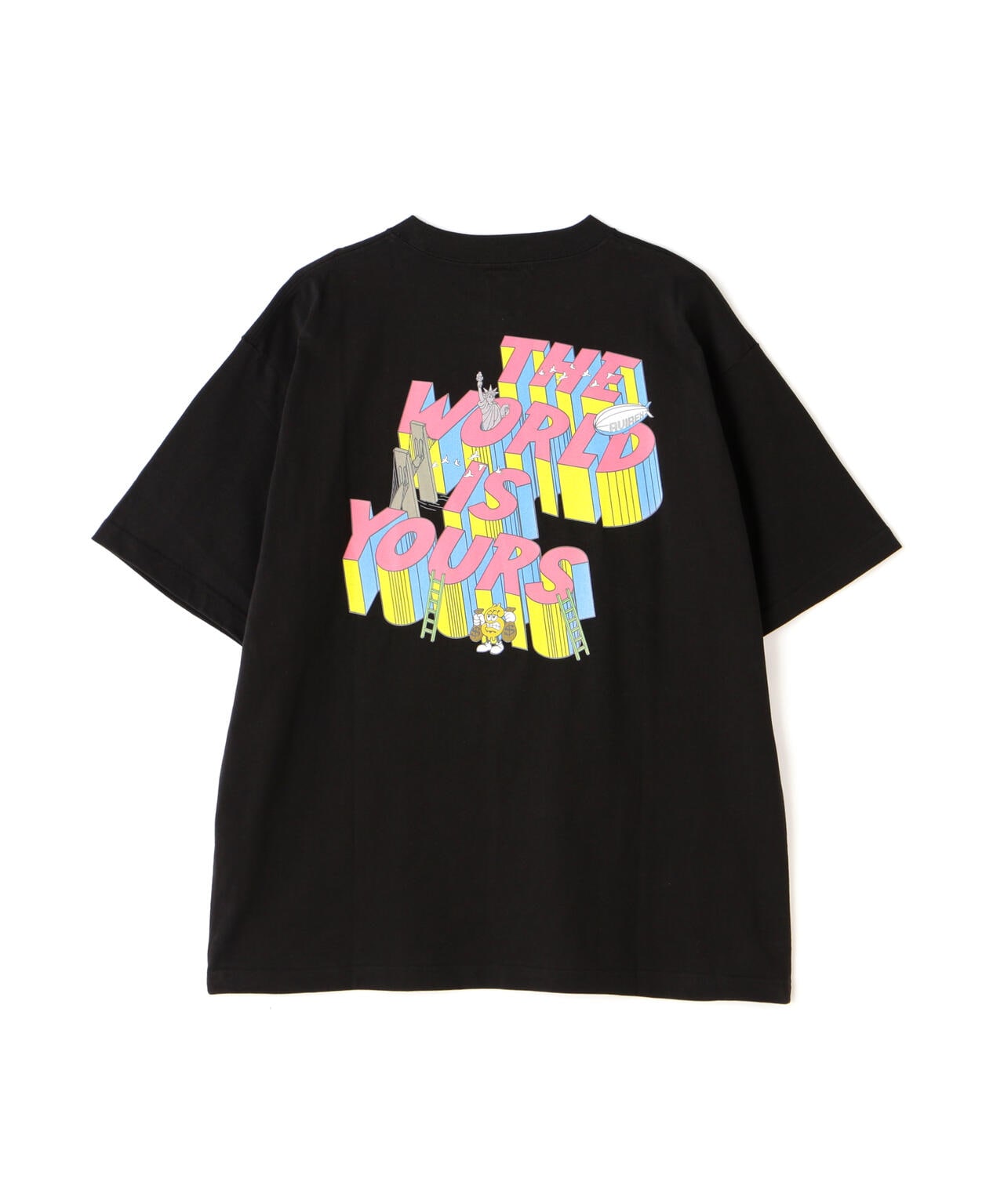 CREWNECK T-SHIRT THE WORLD IS YOURS / クルーネック Tシャツ 