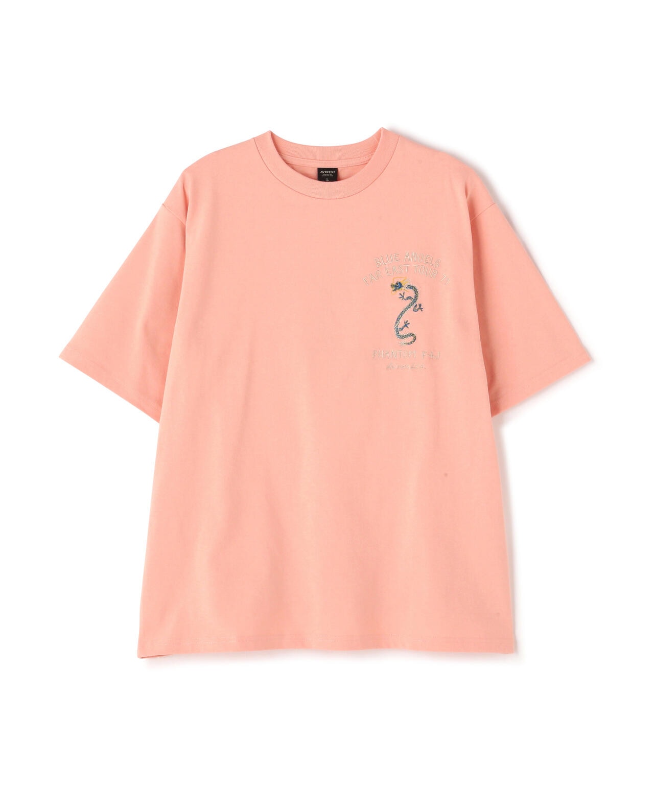 SUKA EMBROIDERY SHORTSLEEVE T-SHIRT / スカ エンブロイダリーT