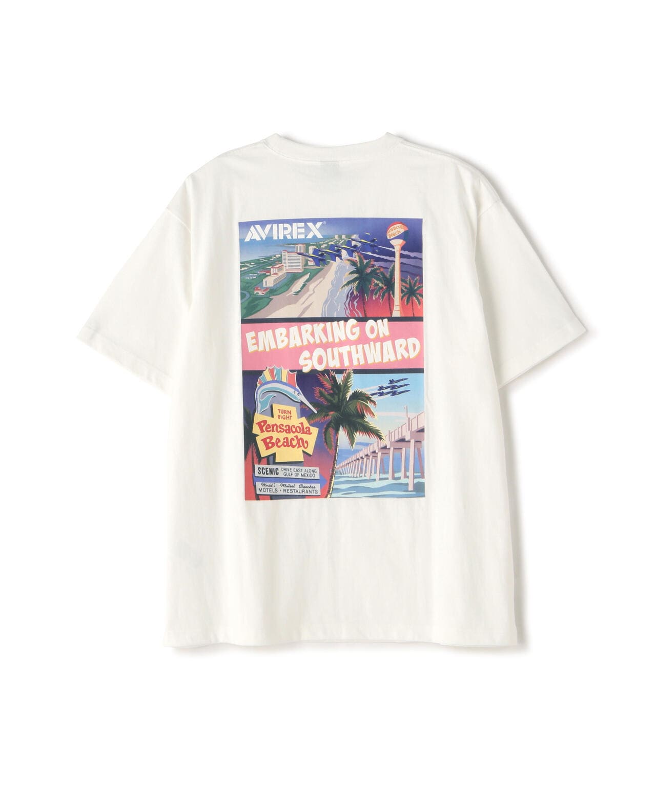 EOS. POSTER T-SHIRT / エンバーキング オン サウスワード ポスター Tシャツ