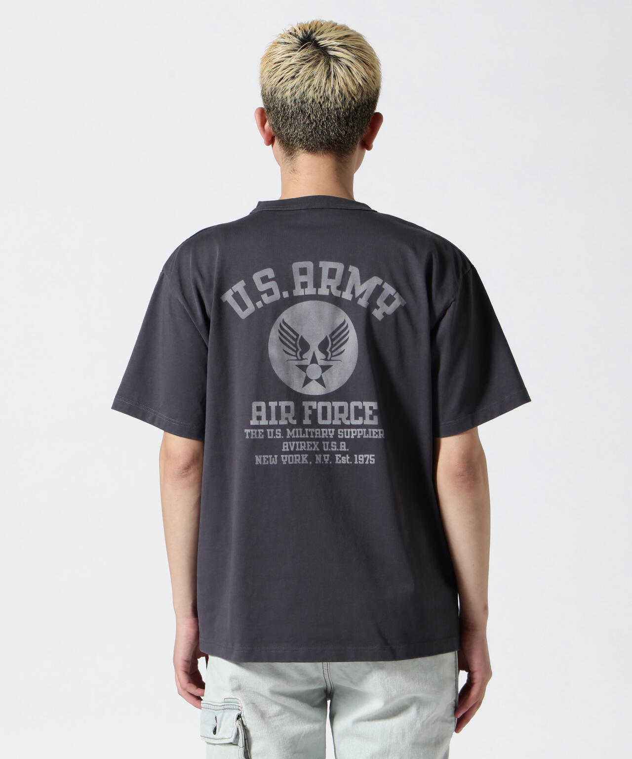 MIL. STENCIL T-SHIRT US ARMY AIR FORCE / ミリタリー ステンシル Tシャツ US アーミー エアフォ