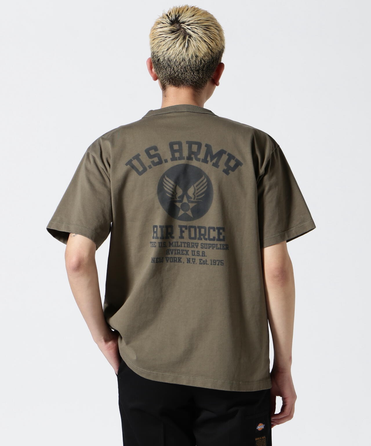 MIL. STENCIL T-SHIRT US ARMY AIR FORCE / ミリタリー ステンシル Tシャツ US アーミー エアフォ