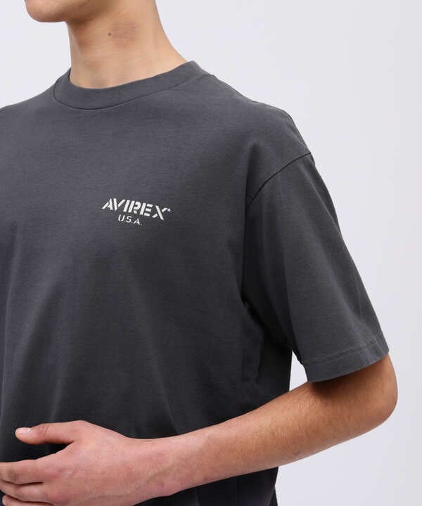 NORSE ART T-SHIRT AIR SHOW / ノーズアート Tシャツ エアーショー / AVIREX / アヴィレックス