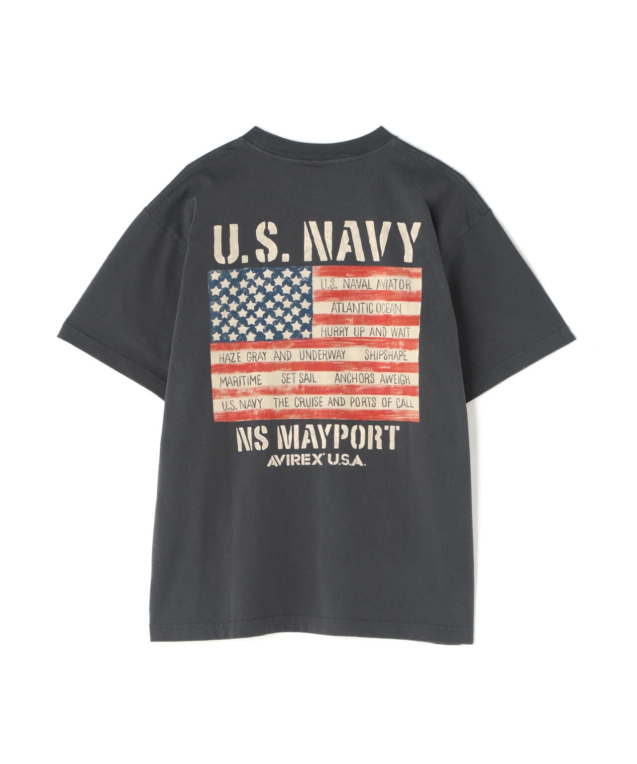 NORSE ART T-SHIRT US FLAG / ノーズアート Tシャツ US フラッグ / AVIREX / アヴィレックス