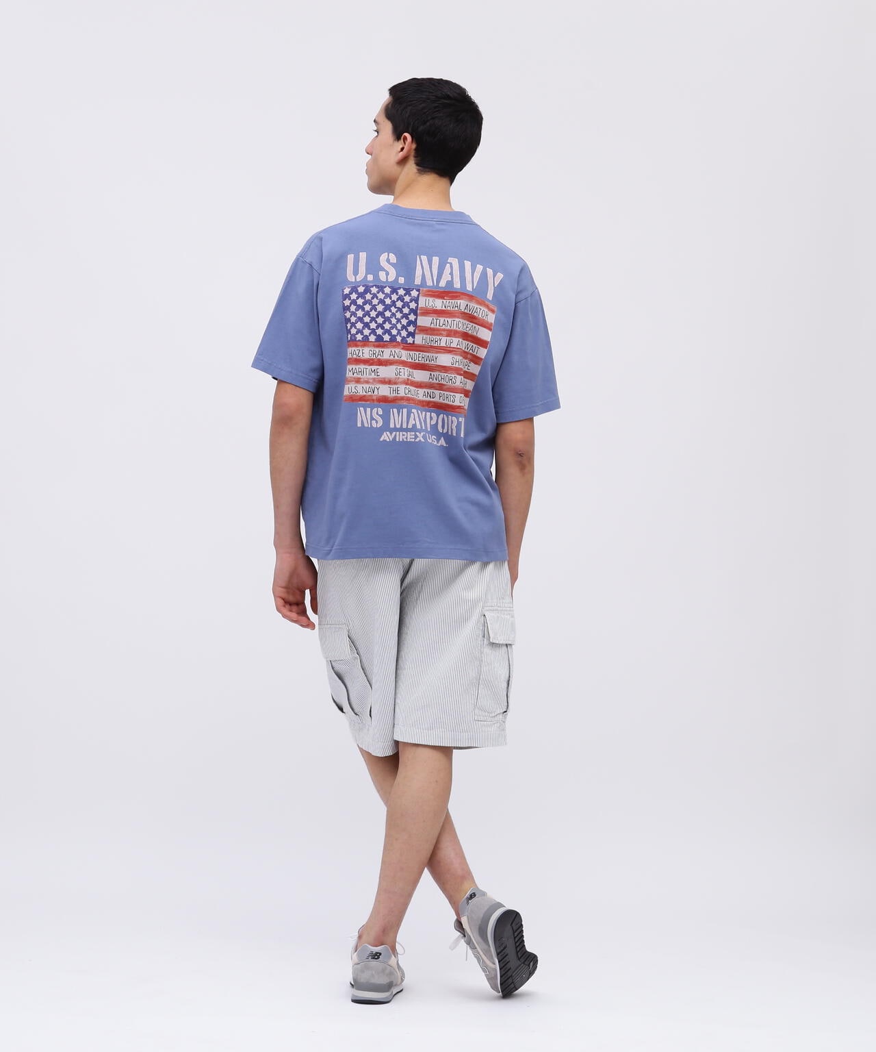 NORSE ART T-SHIRT US FLAG / ノーズアート Tシャツ US フラッグ / AVIREX / アヴィレックス