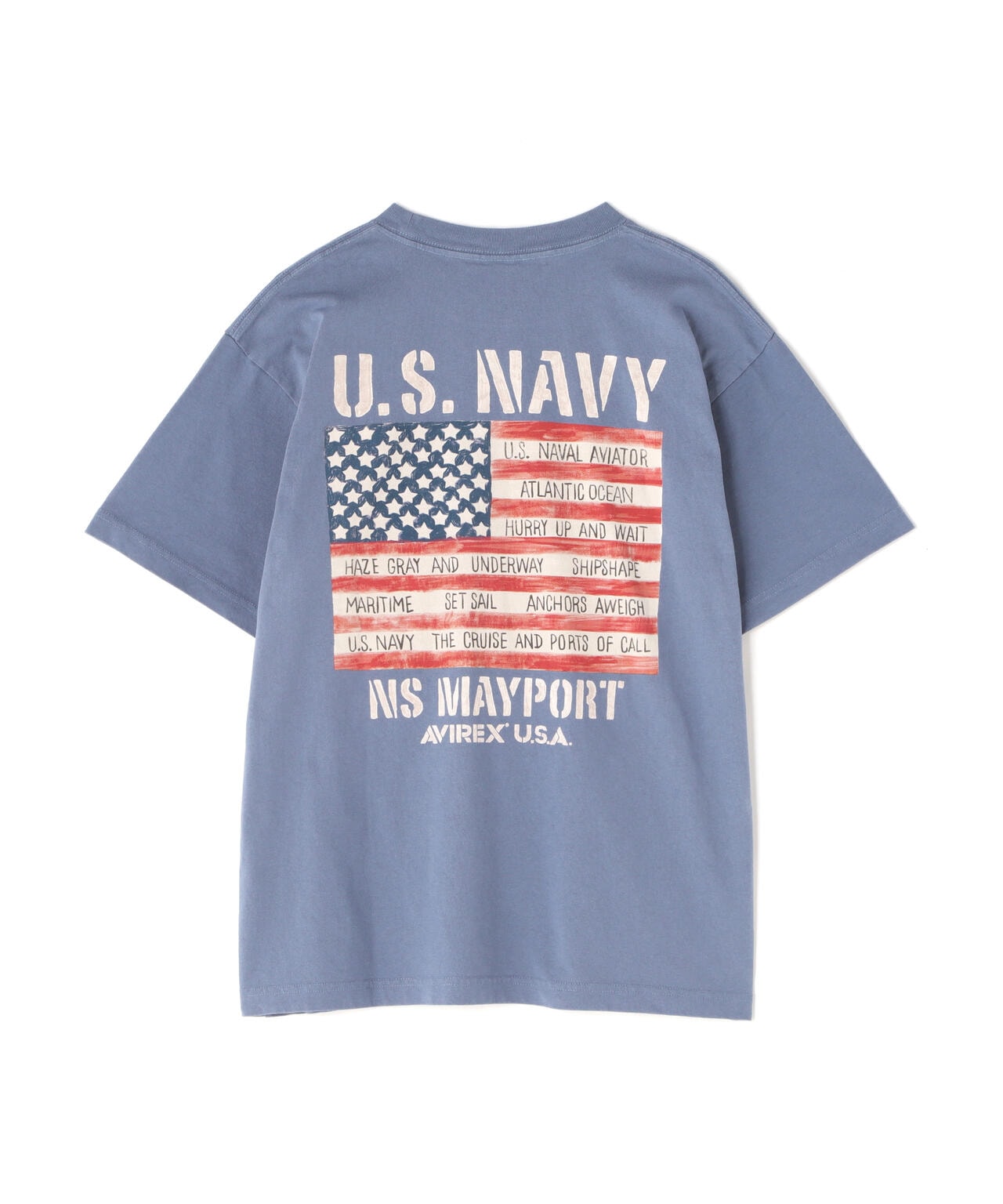 NORSE ART T-SHIRT US FLAG / ノーズアート Tシャツ US フラッグ / AVIREX / アヴィレックス