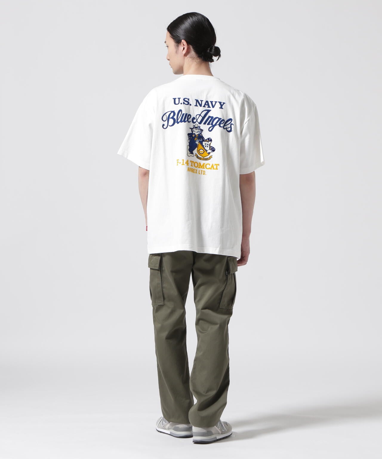 直営店限定》BLUE ANGELS TOMCAT T-SHIRT / ブルーエンジェルス トム 