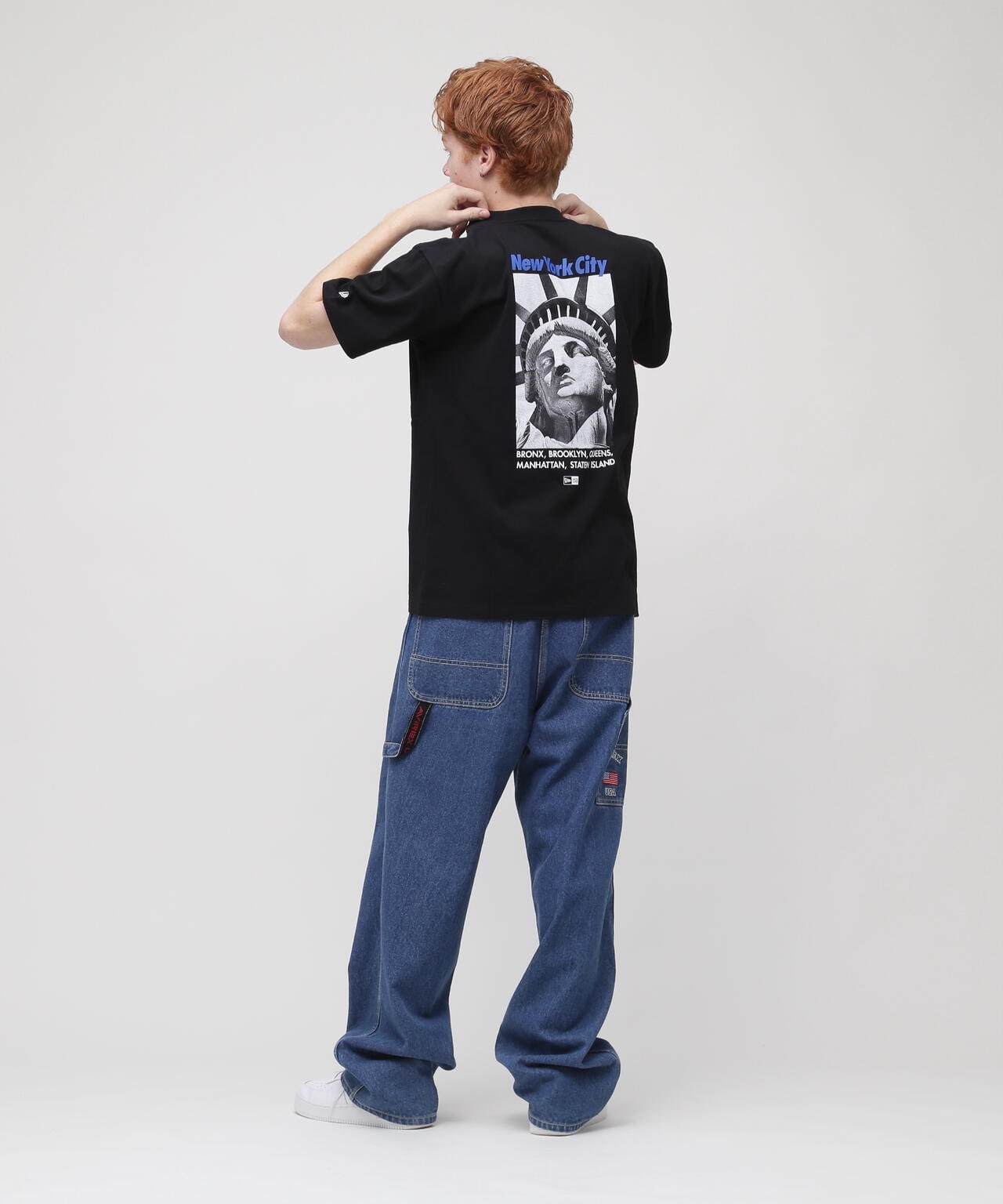 《AVIREX × NEWERA》 NEWERA S/S T-SHIRT "NEWYORK " / ニューエラ ショートスリーブ Tシャツ 