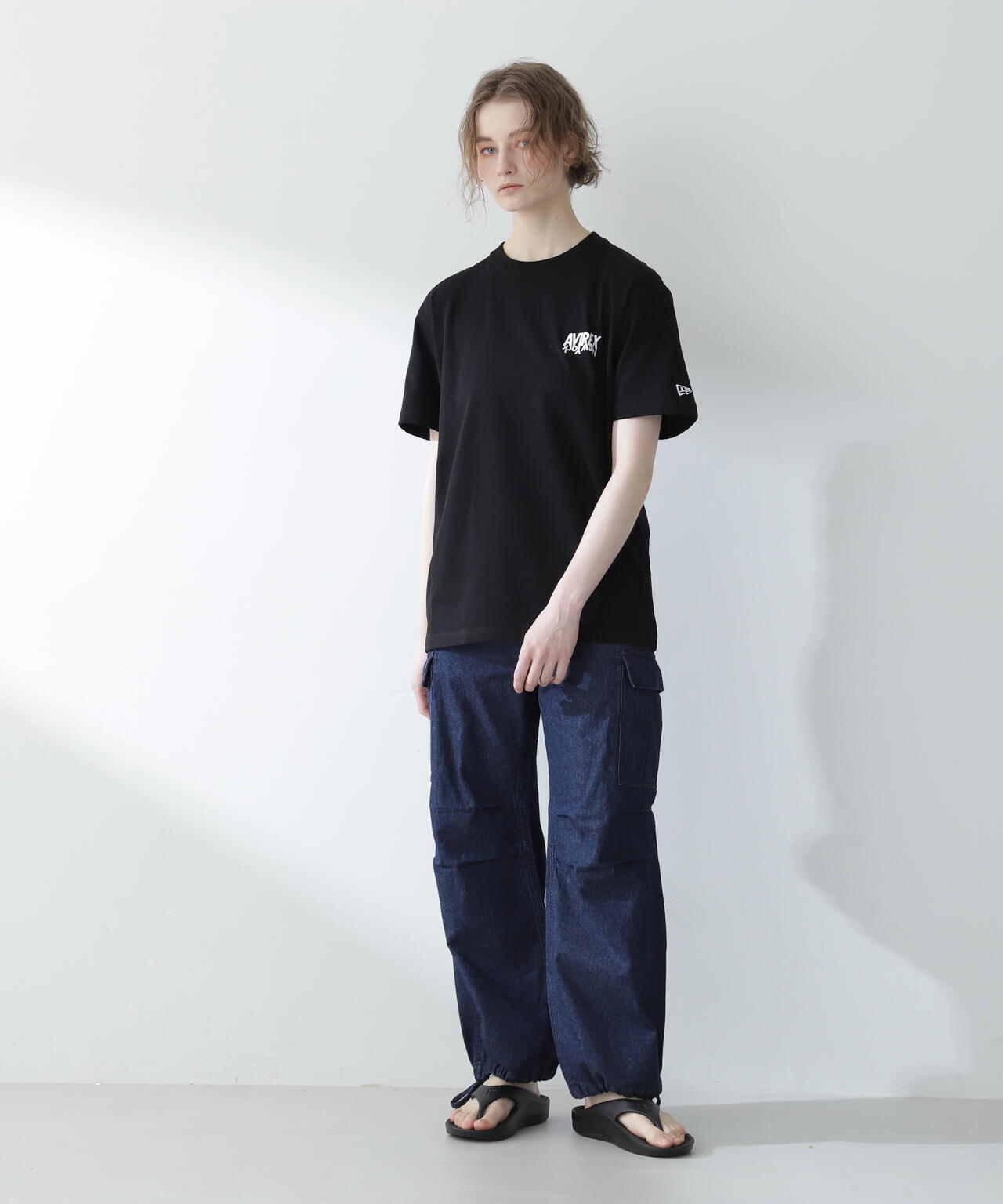 《AVIREX × NEWERA》 NEWERA S/S T-SHIRT "NEWYORK " / ニューエラ ショートスリーブ Tシャツ 