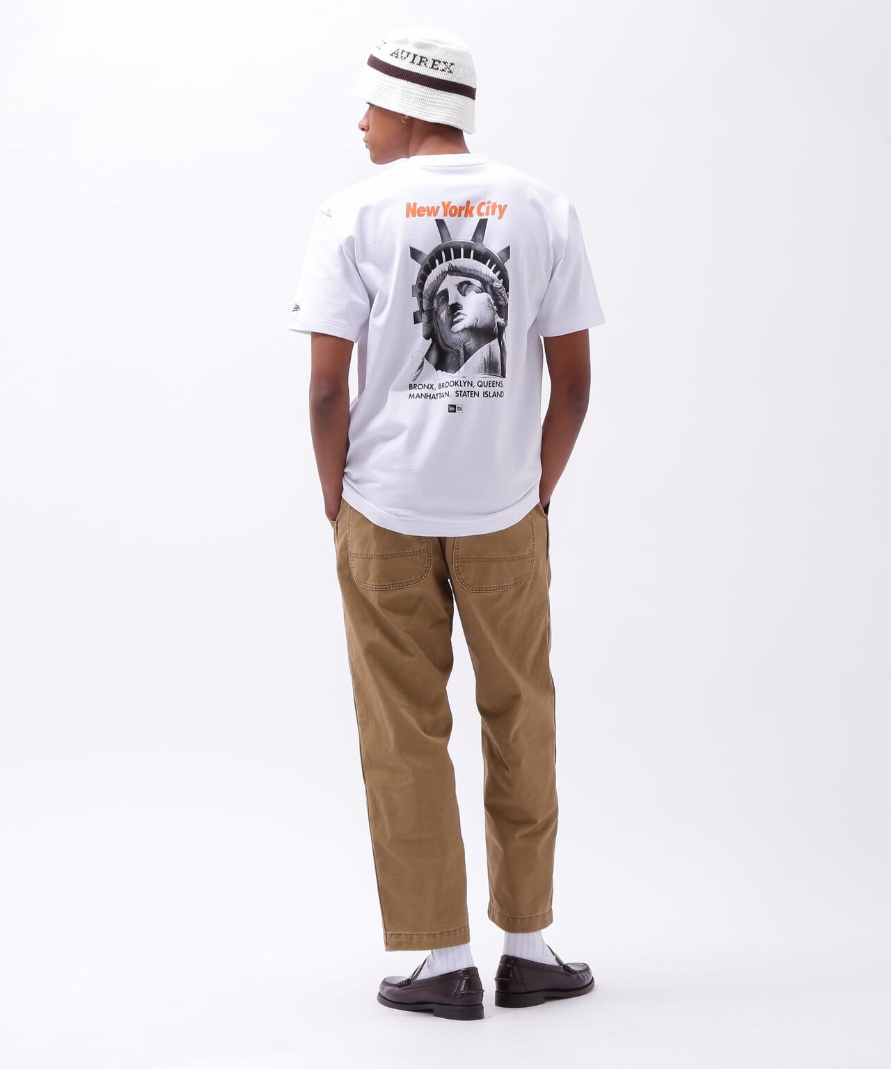 《AVIREX × NEWERA》 NEWERA S/S T-SHIRT "NEWYORK " / ニューエラ ショートスリーブ Tシャツ 