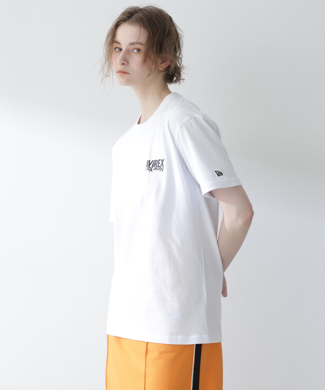 《AVIREX × NEWERA》 NEWERA S/S T-SHIRT "NEWYORK " / ニューエラ ショートスリーブ Tシャツ 