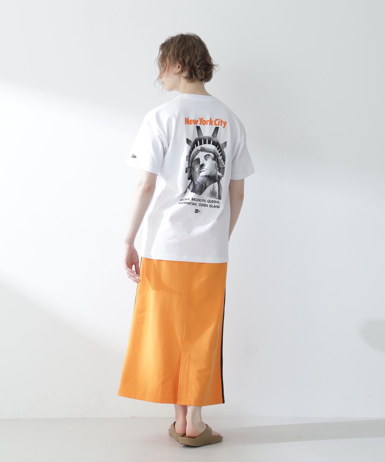 《AVIREX × NEWERA》 NEWERA S/S T-SHIRT "NEWYORK " / ニューエラ ショートスリーブ Tシャツ 