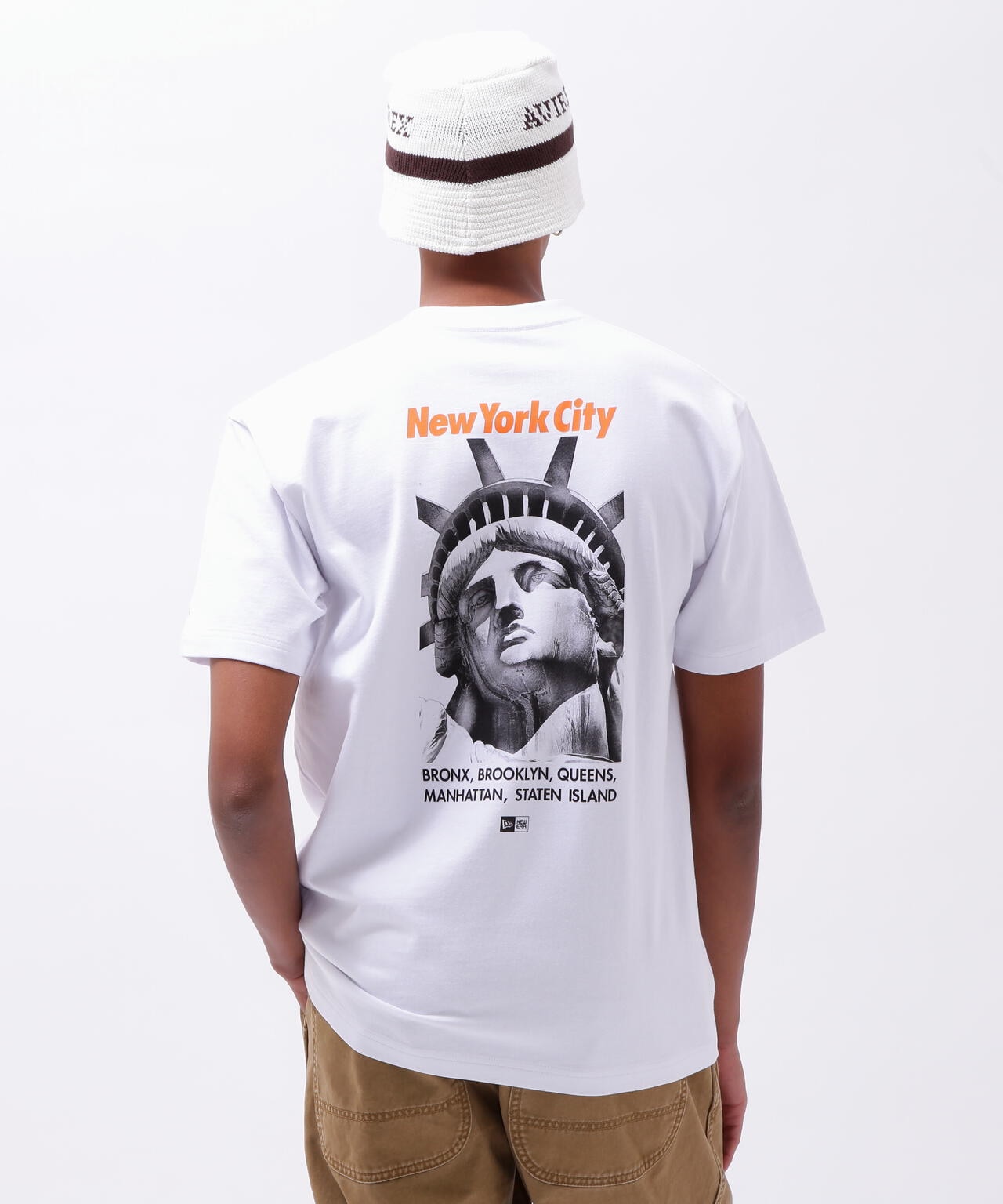 《AVIREX × NEWERA》 NEWERA S/S T-SHIRT "NEWYORK " / ニューエラ ショートスリーブ Tシャツ 