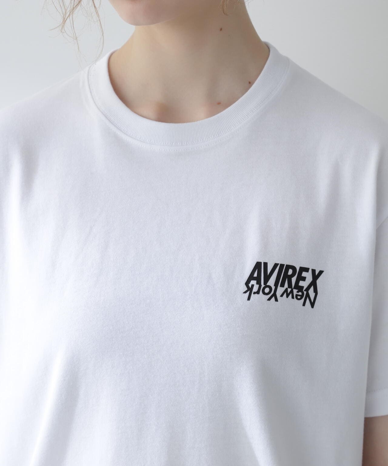 《AVIREX × NEWERA》 NEWERA S/S T-SHIRT "NEWYORK " / ニューエラ ショートスリーブ Tシャツ 