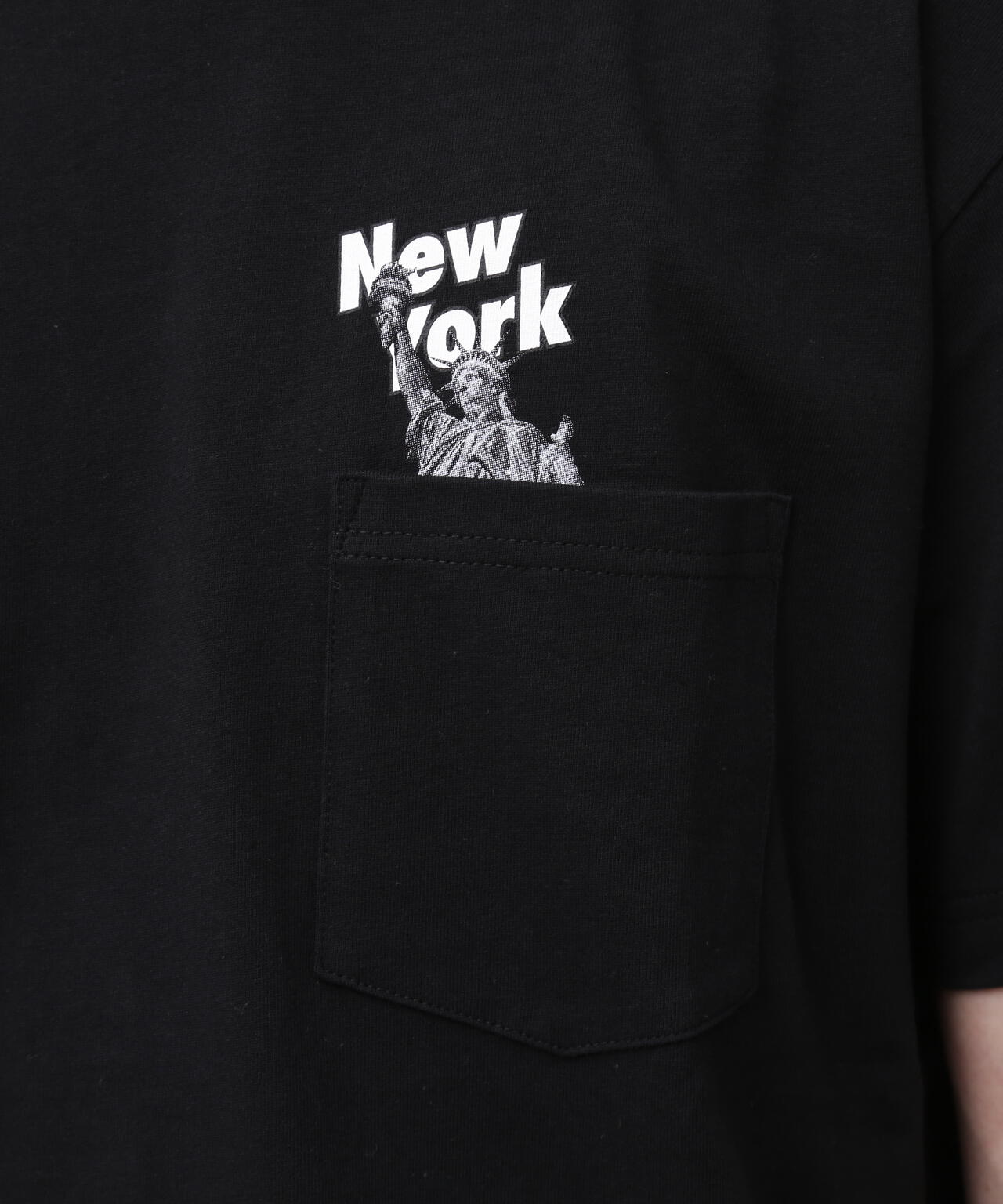 《AVIREX × NEW ERA》NEW ERA POCKET S/S T-SHIRT NEWYORK