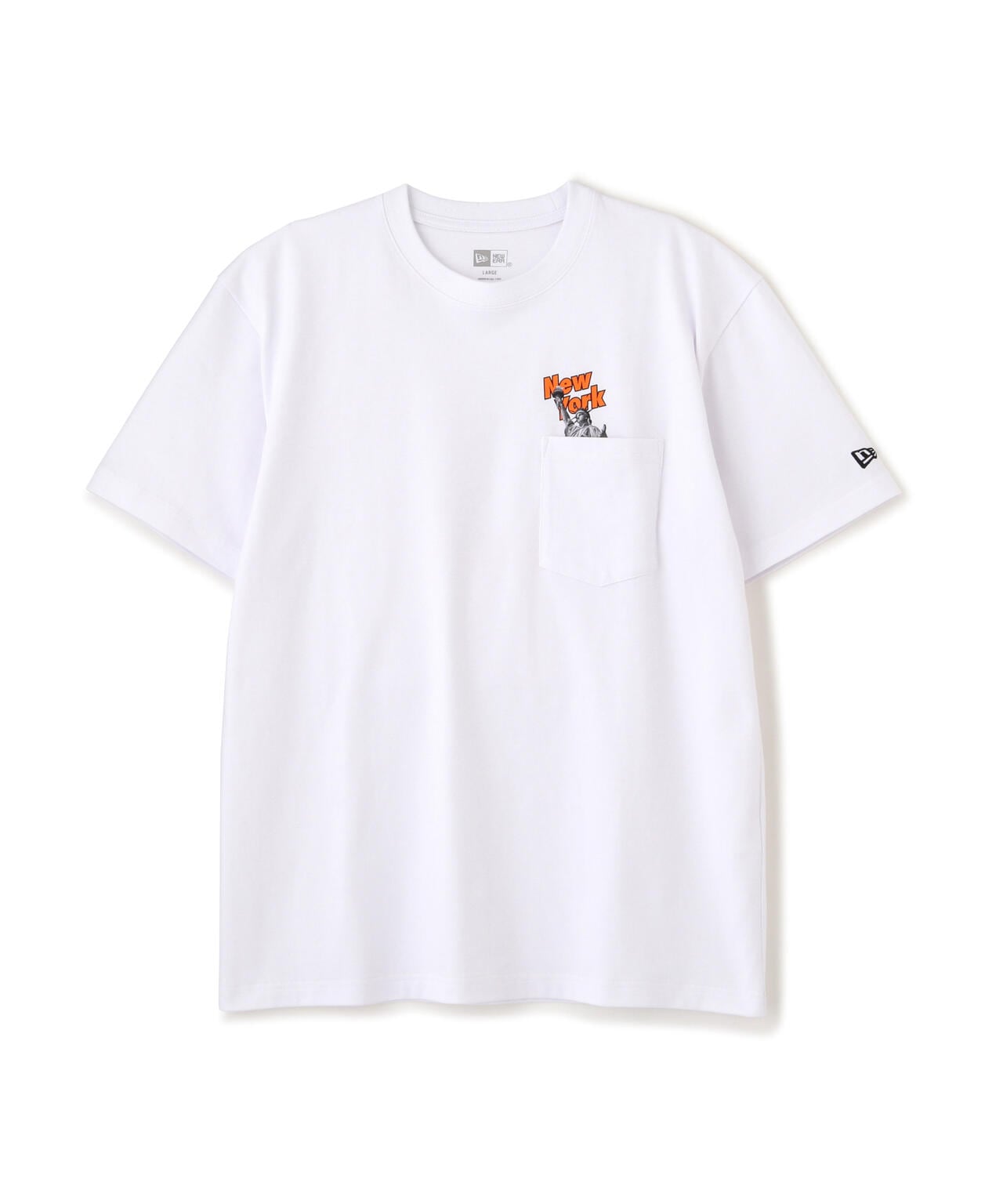 《AVIREX × NEW ERA》NEW ERA POCKET S/S T-SHIRT NEWYORK