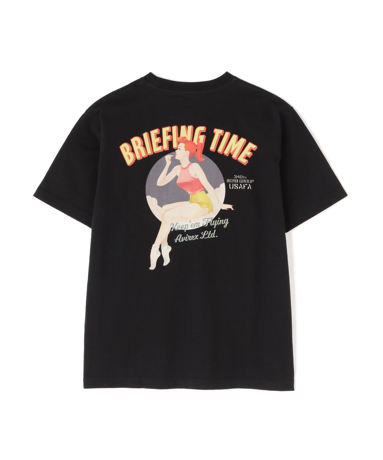 WEB&DEPOT限定》PINUP GIRL T-SHIRT / ピンナップガール Tシャツ / AVIREX / アヴィレックス | AVIREX  ( アヴィレックス ) | US ONLINE STORE（US オンラインストア）