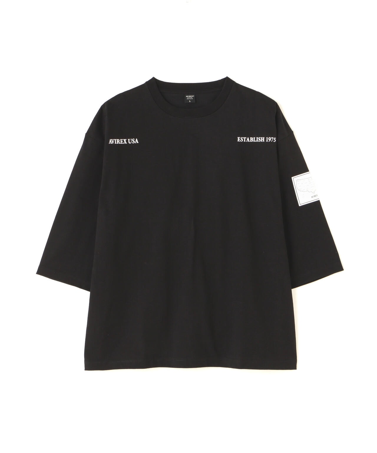 《WEB&DEPOT限定》HALF SLEEVE LOOSE T-SHIRT / ハーフスリーブ ルーズ Tシャツ / AVIREX /