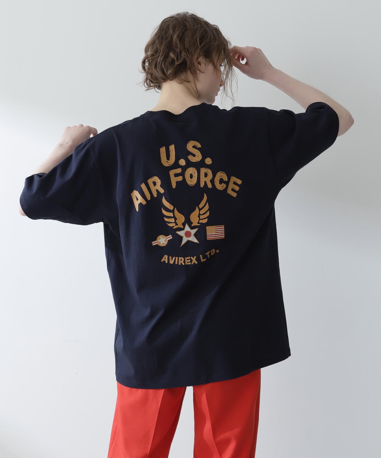 WEB&DEPOT限定》AIR FORCE T-SHIRT / エアフォース Tシャツ / AVIREX 