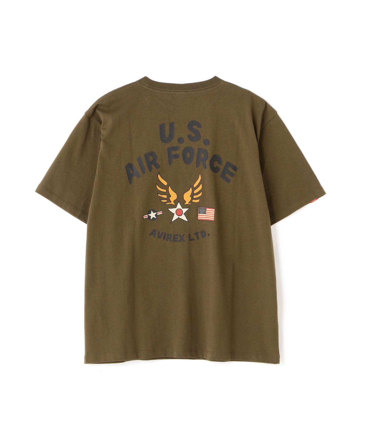 WEB&DEPOT限定》AIR FORCE T-SHIRT / エアフォース Tシャツ / AVIREX ...