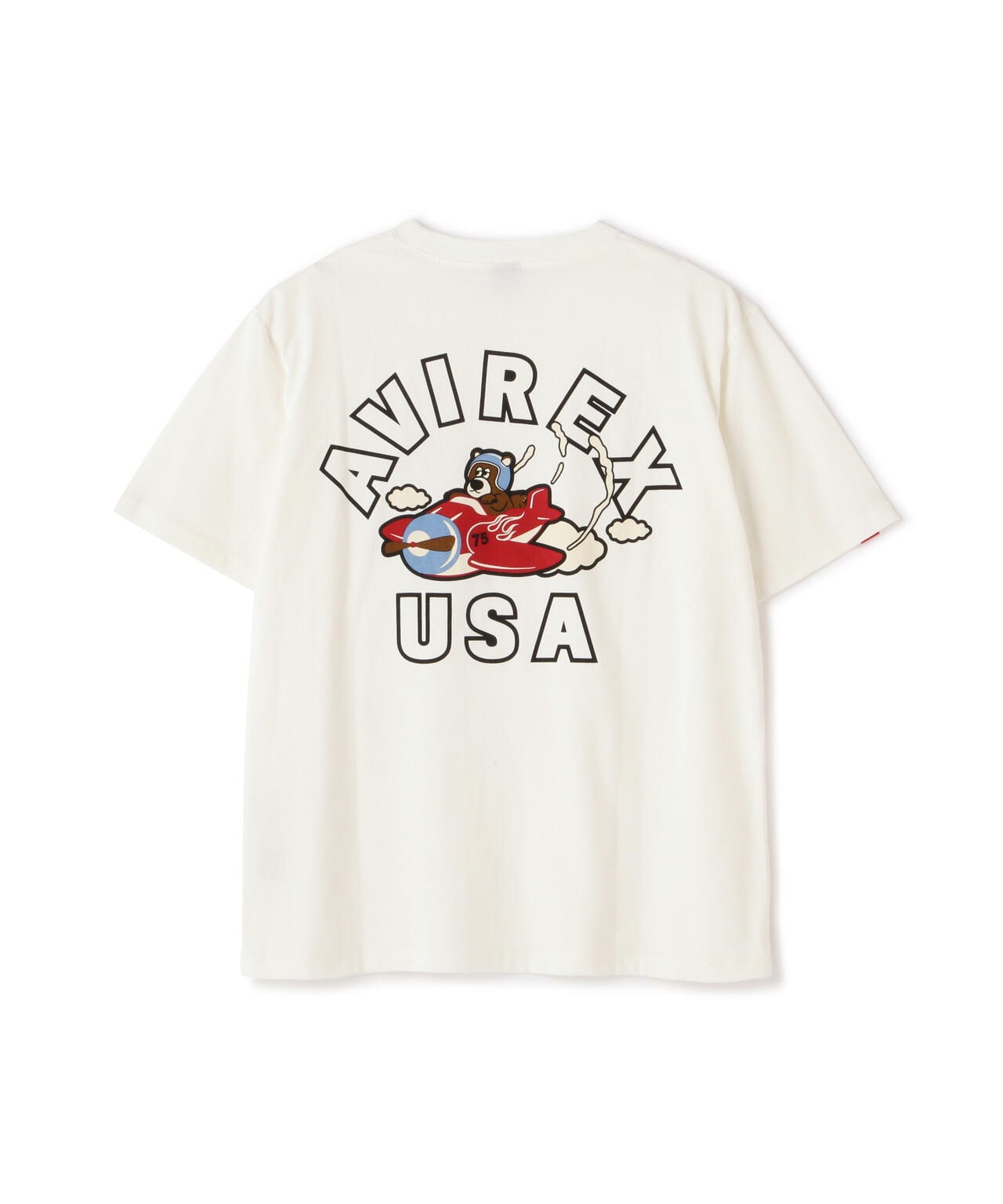 《WEB&DEPOT限定》FLYING BEAR T-SHIRT / フライング ベアー Tシャツ / AVIREX / アヴィレックス