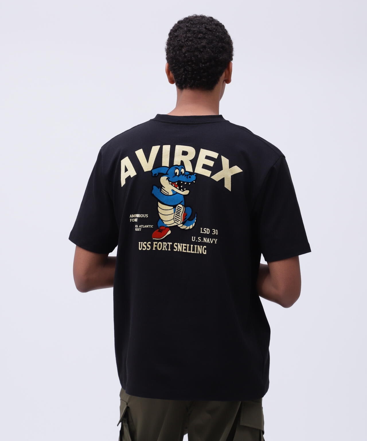 《WEB&DEPOT限定》USS FORT SNELLING T-SHIRT / USS フォートスネリング Tシャツ / AVIREX /