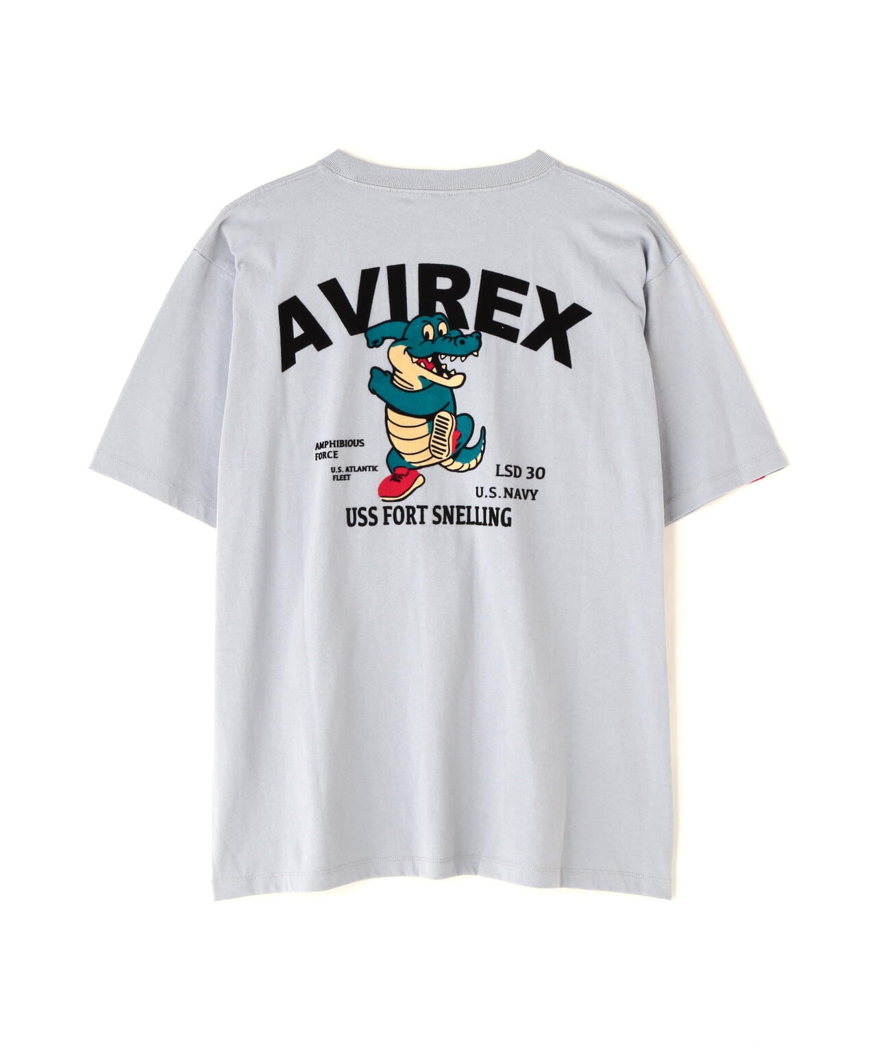 《WEB&DEPOT限定》USS FORT SNELLING T-SHIRT / USS フォートスネリング Tシャツ / AVIREX /