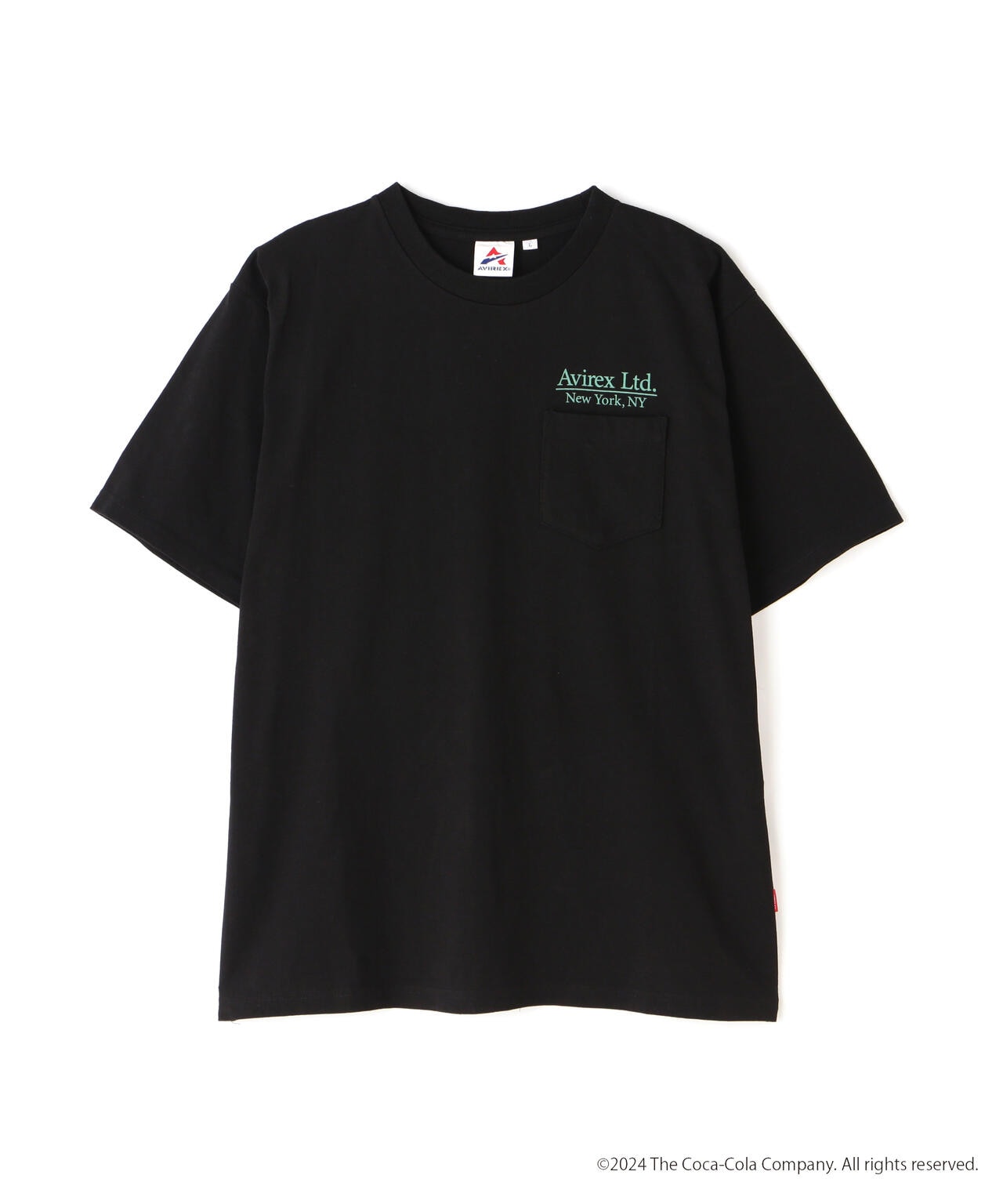 AVIREX / Coca-Cola 90s POCKET LOGO T-SHIRT