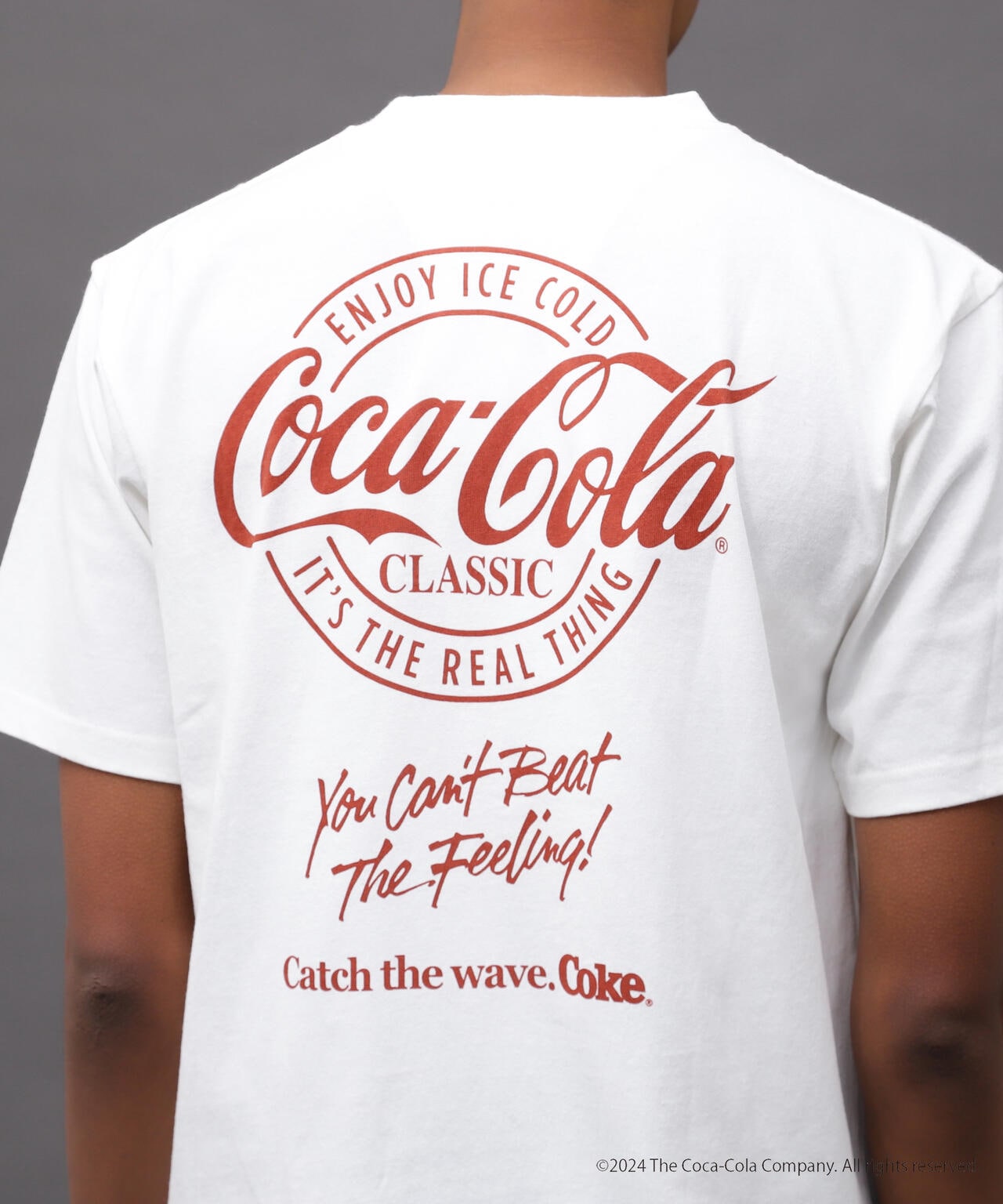 AVIREX / Coca-Cola 90s POCKET LOGO T-SHIRT