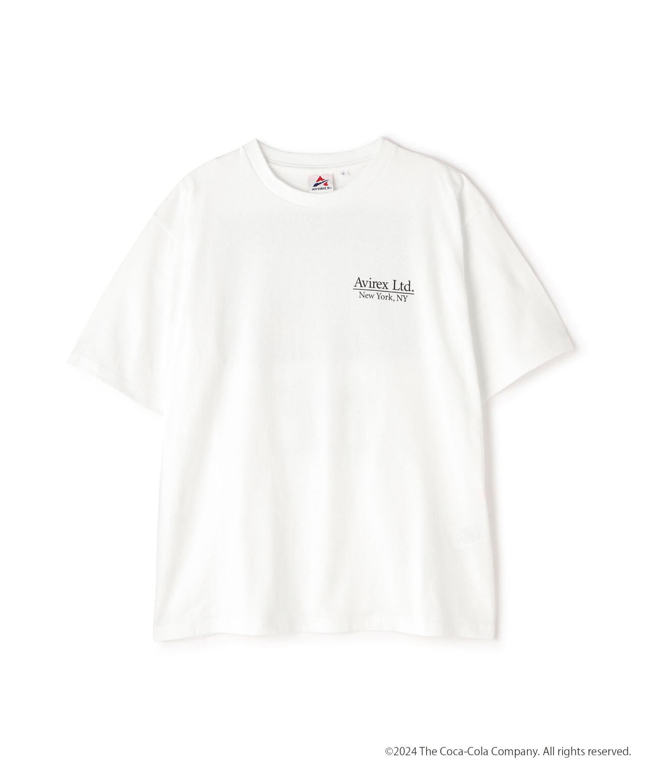 AVIREX / Coca-Cola 90s PHOTO T-SHIRT