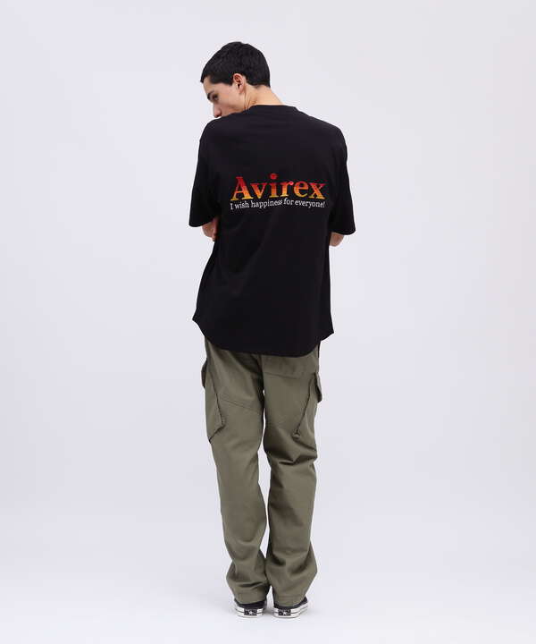 《WEB限定》GRADATION EMBROIDERY LOGO T-SHIRT