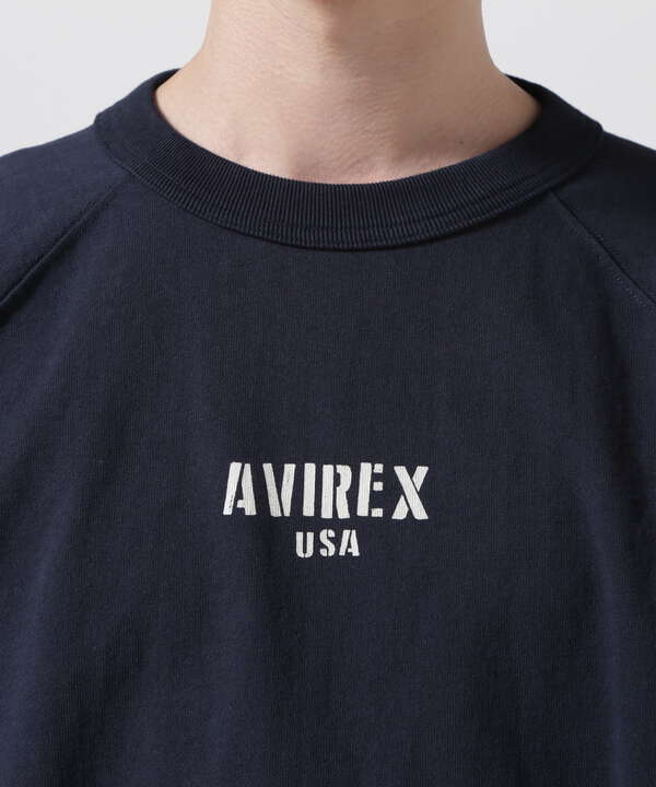 《直営店限定》NOT SWEAT T-SHIRT USN / ノット スウェット Tシャツ USネイビー / AVIREX / アヴィレック