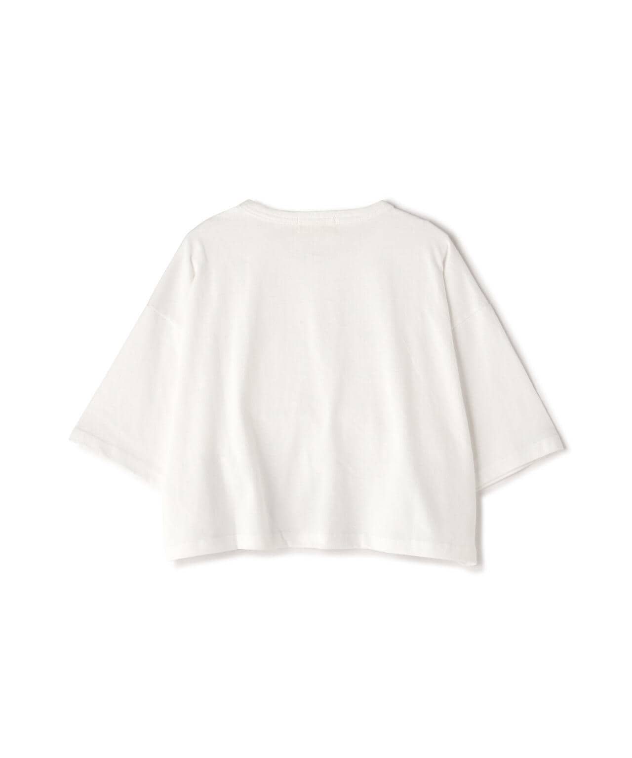 HEM LOGO PRINT T-SHIRT/ヘムロゴプリントTシャツ