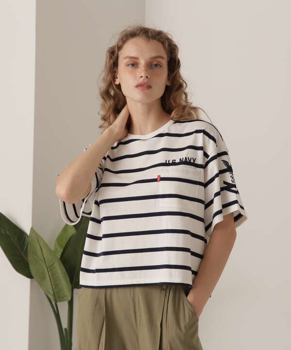 NAVAL POCKET SHORT T-SHIRT/ネイバル ポケット ショート ティーシャツ