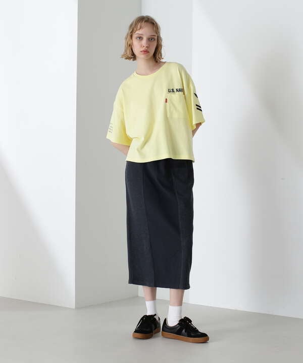 NAVAL POCKET SHORT T-SHIRT/ネイバル ポケット ショート ティーシャツ