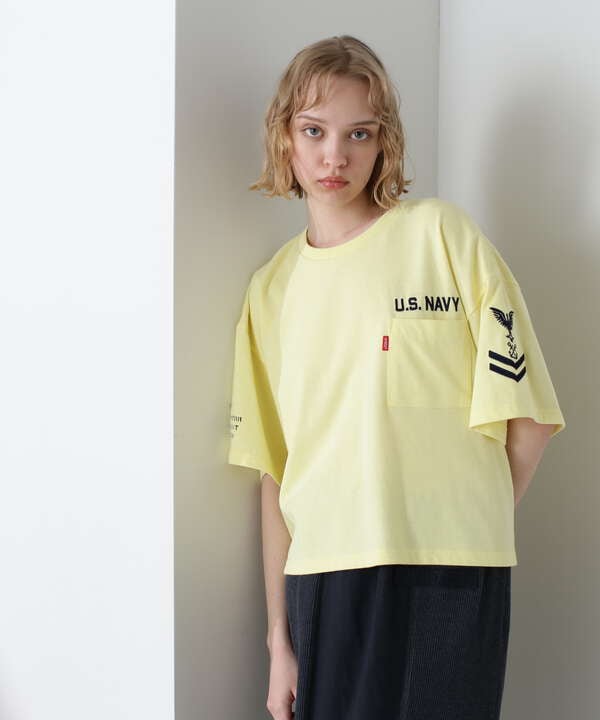 NAVAL POCKET SHORT T-SHIRT/ネイバル ポケット ショート ティーシャツ