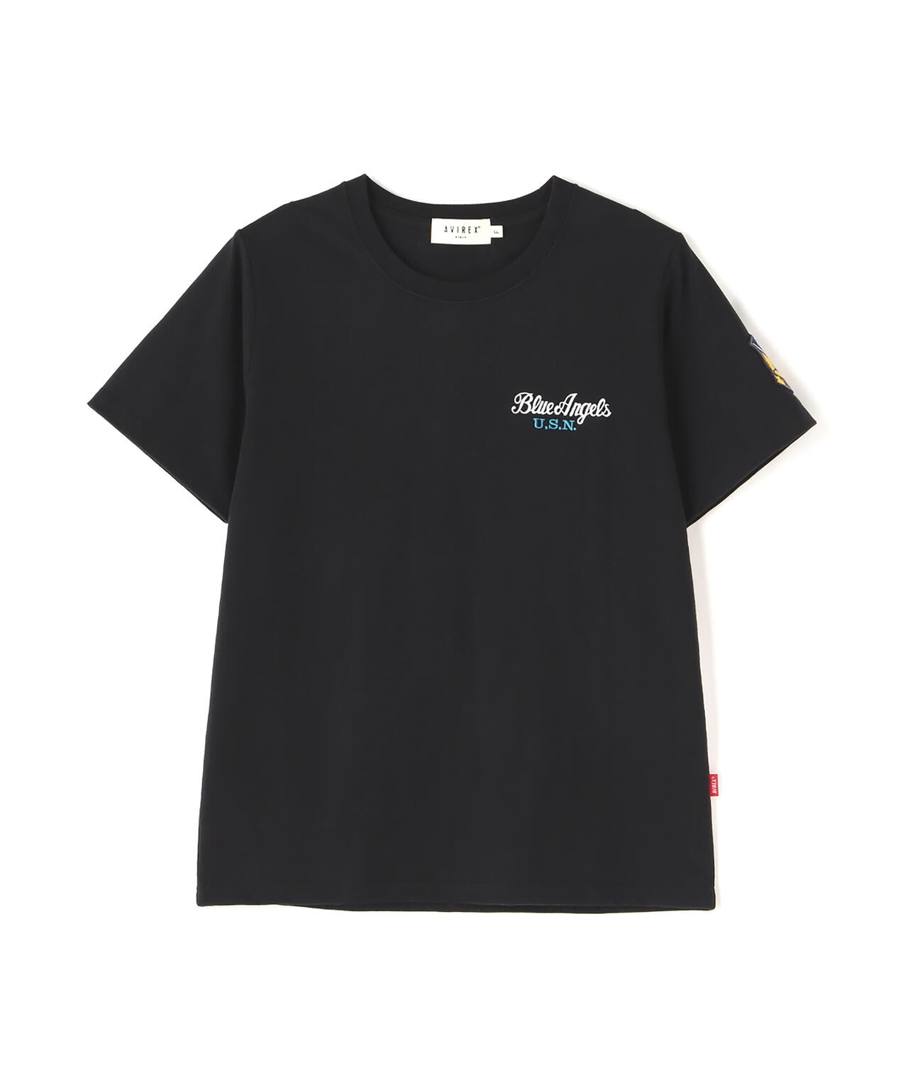 《直営店限定》EMBROIDERED T-SHIRT "BLUE ANGELS"/刺繍ティーシャツ