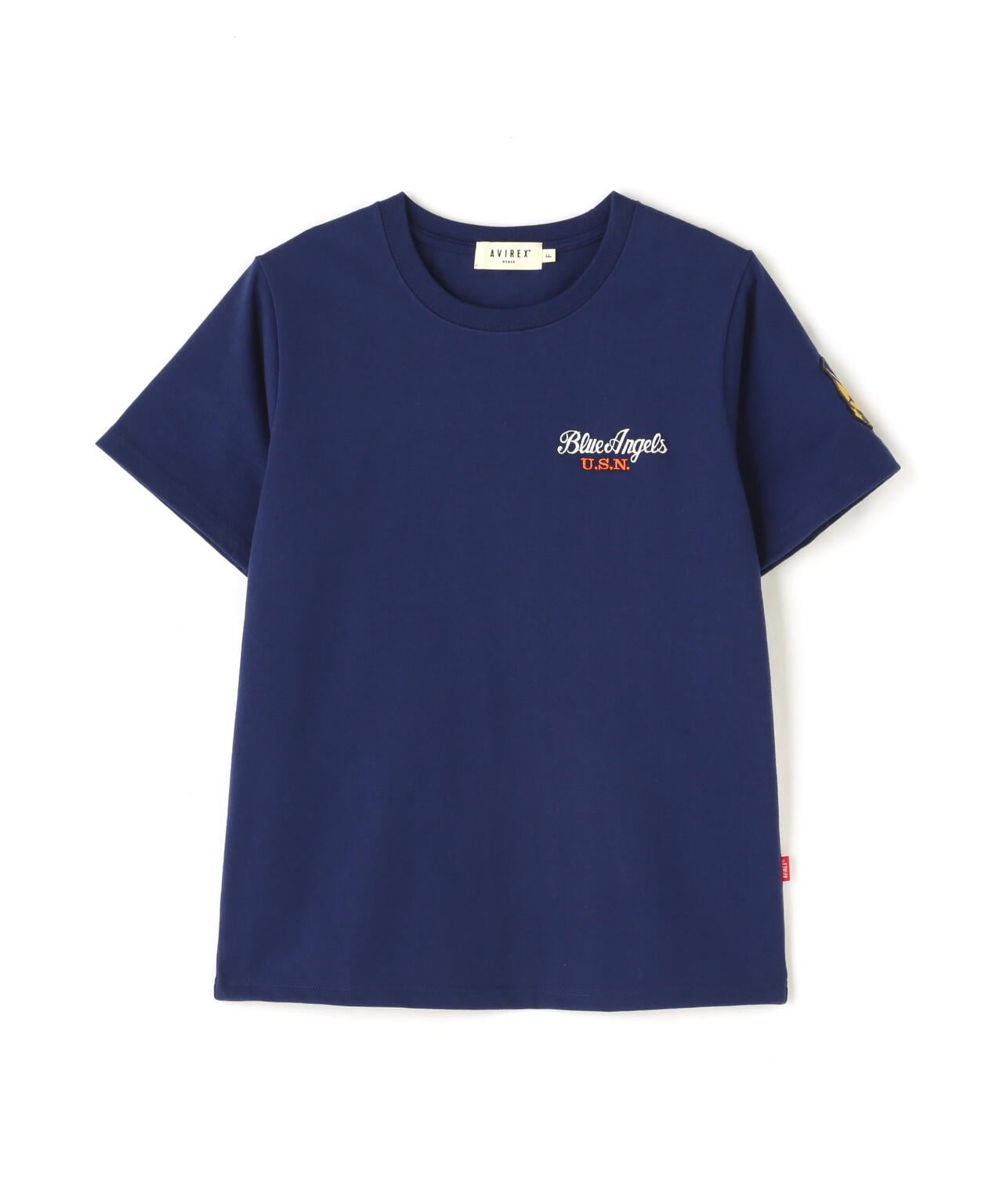 《直営店限定》EMBROIDERED T-SHIRT "BLUE ANGELS"/刺繍ティーシャツ