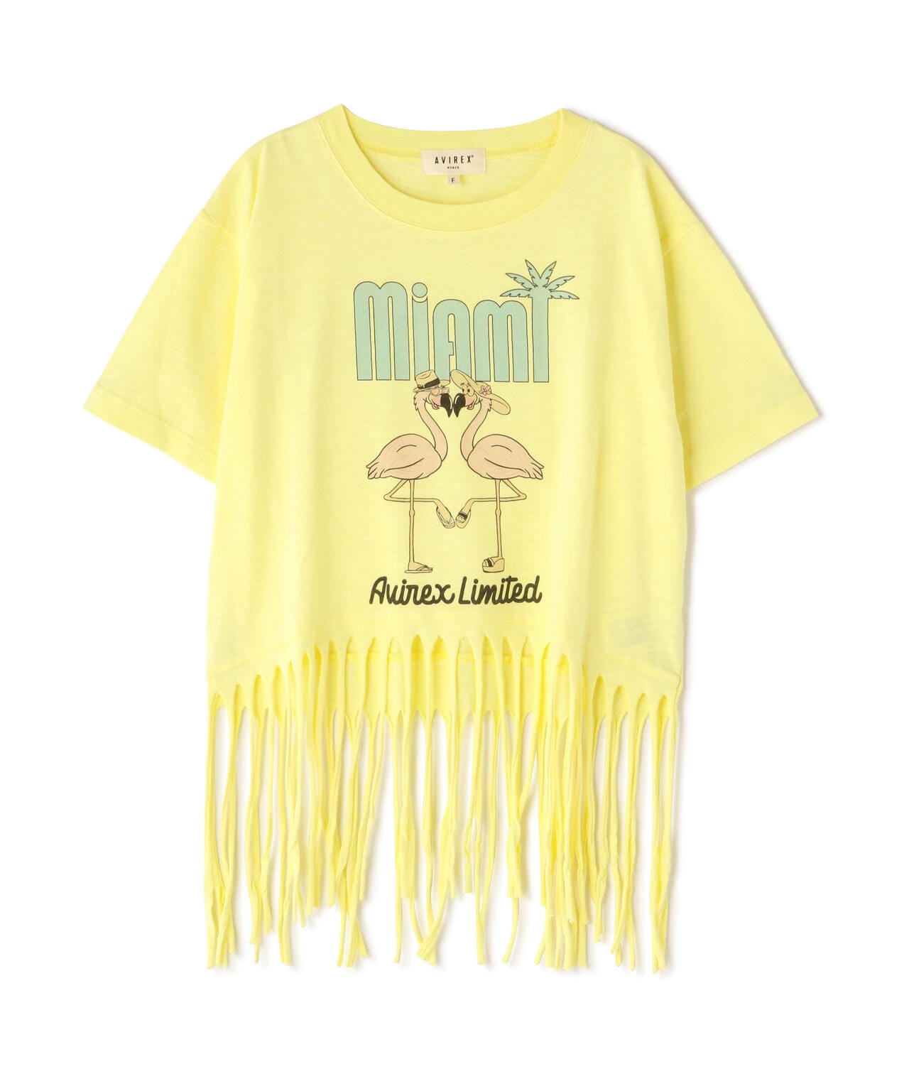 《直営店限定》FRINGE FLAMINGO T-SHIRT/フリンジ フラミンゴTシャツ