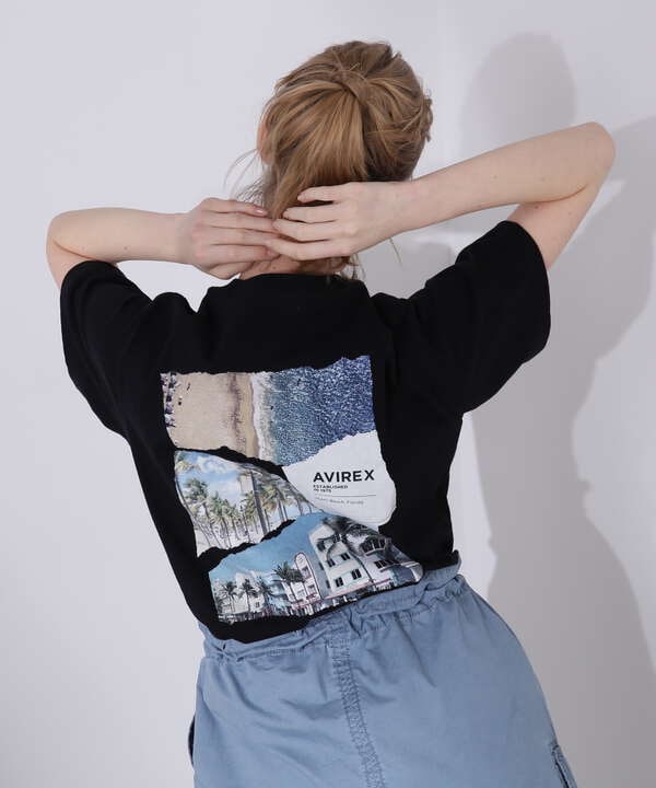 《直営店限定》BACK PHOTO T-SHIRT/バックフォトTシャツ