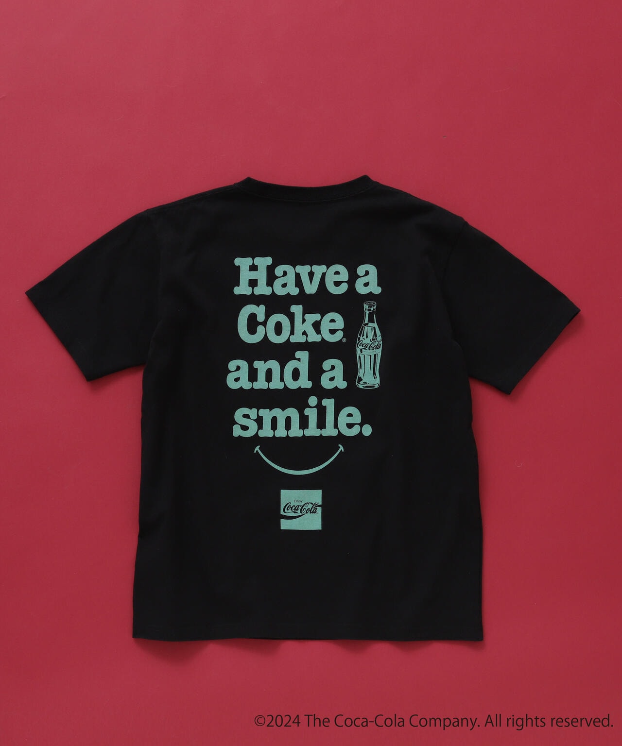 AVIREX / Coca-Cola 80'S SMILE T-SHIRT