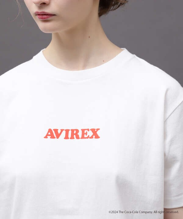 AVIREX / Coca-Cola 80'S SMILE T-SHIRT