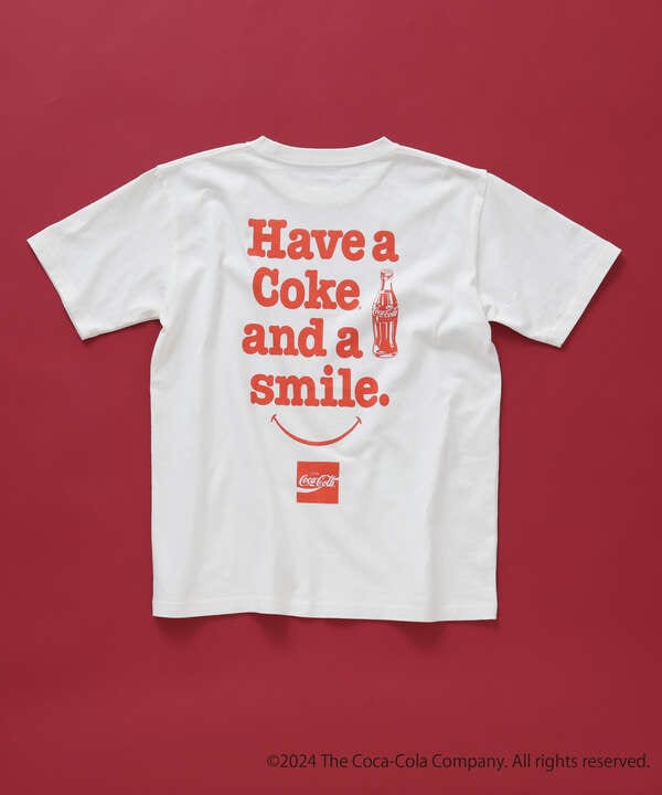 AVIREX / Coca-Cola 80'S SMILE T-SHIRT