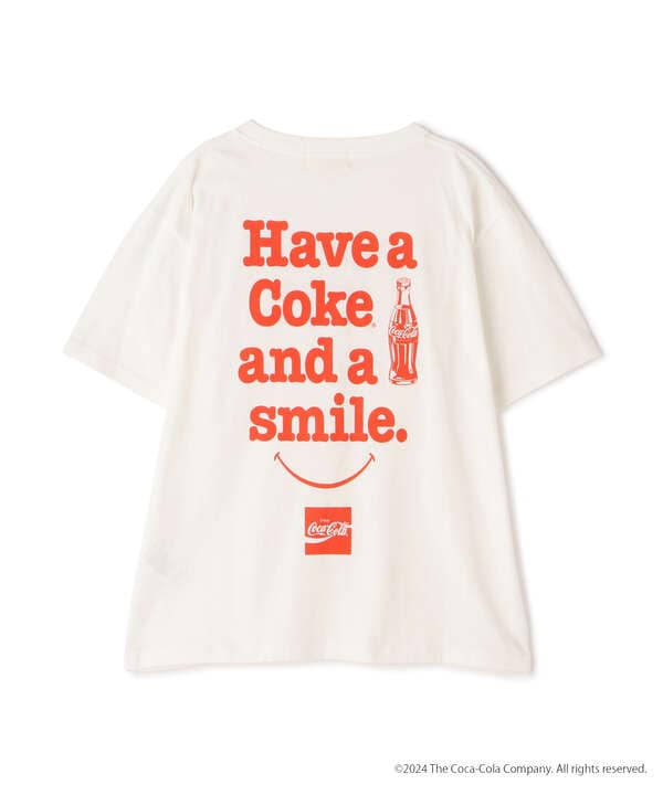 AVIREX / Coca-Cola 80'S SMILE T-SHIRT
