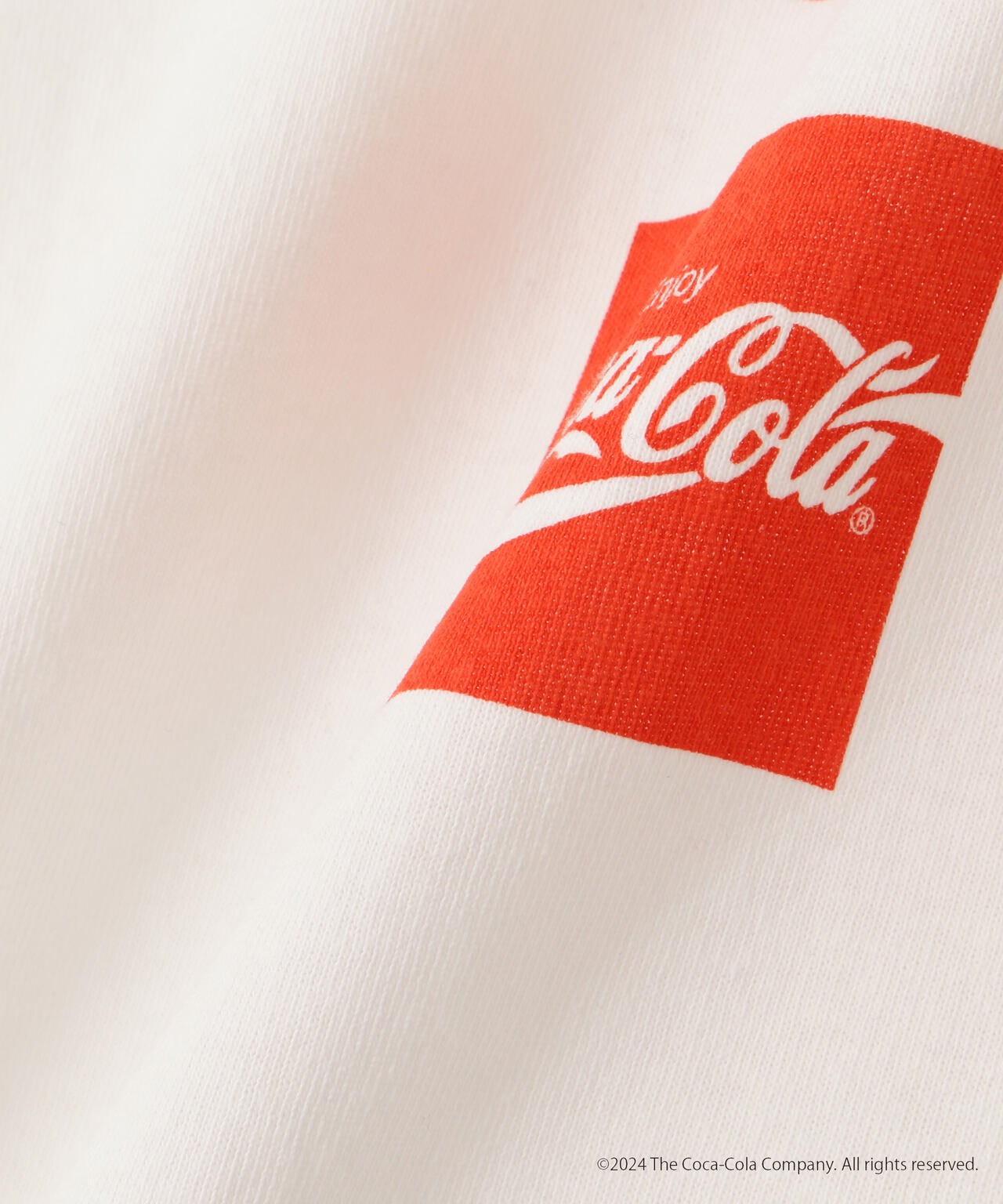 AVIREX / Coca-Cola 80'S SMILE T-SHIRT