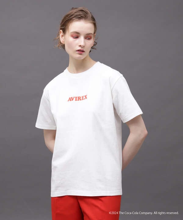 AVIREX / Coca-Cola 80'S SMILE T-SHIRT