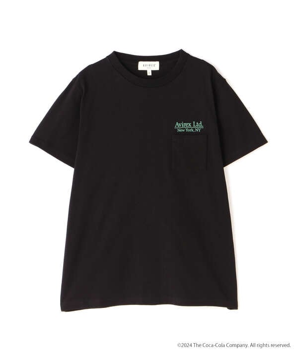 AVIREX / Coca-Cola 90'S POCKET LOGO T-SHIRT(Women's)